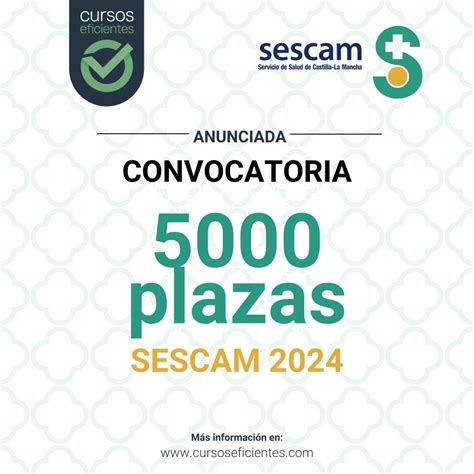 sescam convocatorias.